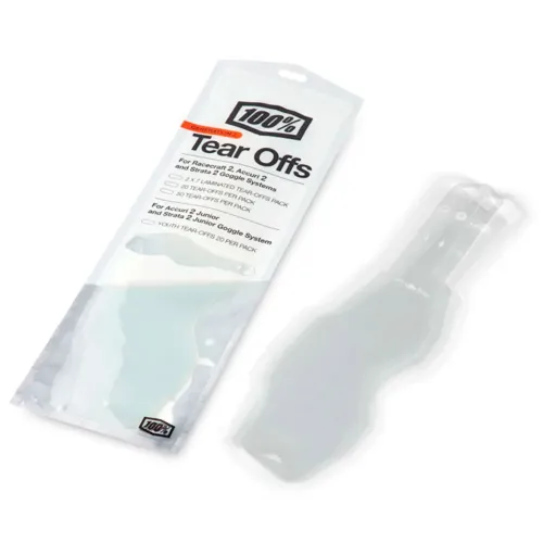 백퍼센트 Racecraft 2/Accuri/Strata 오프로드 헬멧 티어오프 20 단위 4138361943