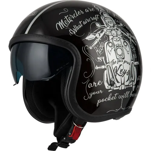 NZI Rolling 4 Sun 오픈 페이스 헬멧 4139684541