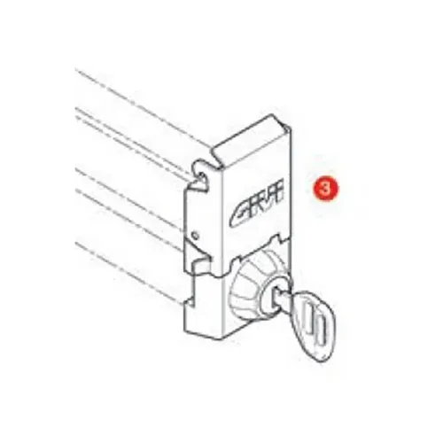 기비 Z9133SXMR 상단 케이스 자물쇠 장치 4140178196