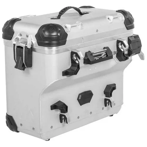 투라텍 ZEGA EVO X 38L+38L Anodized Black Rack Without Lock BMW F850GS/F750GS/F850GS 어드벤처 사이드 케이스 세트 4140521081