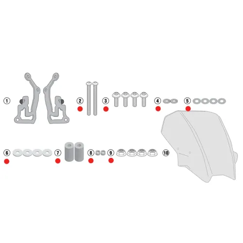 기비 A1164 나사 키트 4141002538