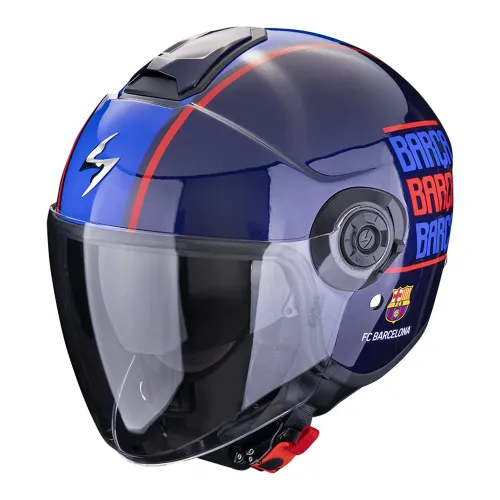스콜피온 EXO-City II FC Barcelona 오픈 페이스 헬멧 4141023012