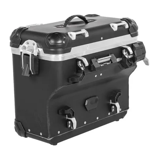 투라텍 ZEGA EVO X And-Black 38/38L Stainless Steel 혼다 CRF1000L Africa Twin 2018/CRF1000L ADV Sports 사이드 케이스 세트 4141190348