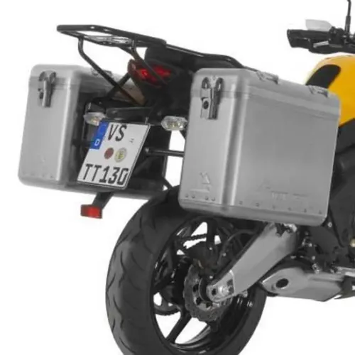 투라텍 ZEGA Mundo 31/31L acero Black Rack 가와사키 Versys 650 2010-2014 사이드 케이스 세트 4141190375