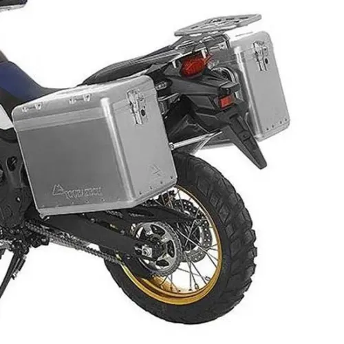 투라텍 ZEGA Mundo 38/45L Steel 혼다 CRF1000L Africa Twin 2015-2017 사이드 케이스 세트 4141190388