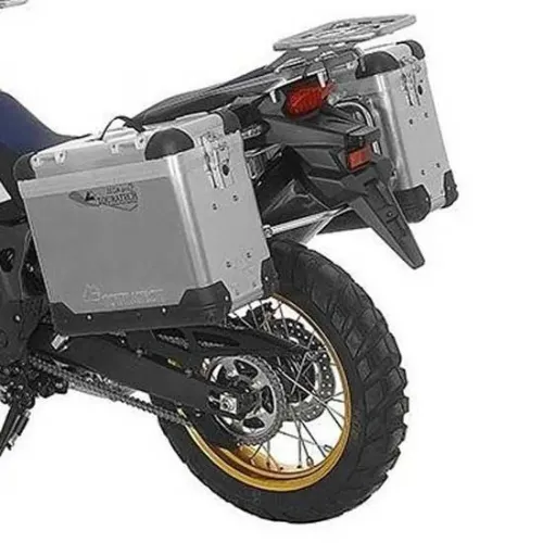 투라텍 ZEGA Pro 38/45L Stainless Steel 혼다 CRF1000L Africa Twin 2015-2017 사이드 케이스 세트 4141190404