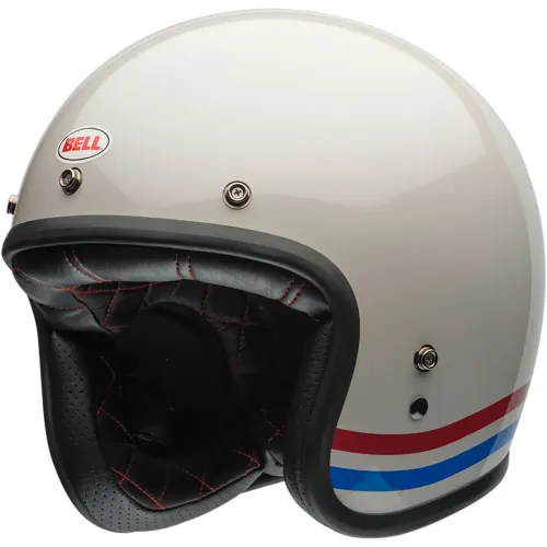 BELL 헬멧 MOTO Custom 500 Stripes ECE 22.06 오픈 페이스 헬멧 4141267524