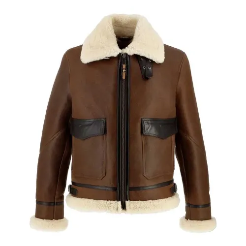 헬스톤스 Bombarder Thunder 가죽 자켓 4141347320