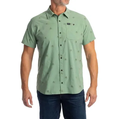 클라임 Petrol Stretch 반팔 셔츠 4141536729