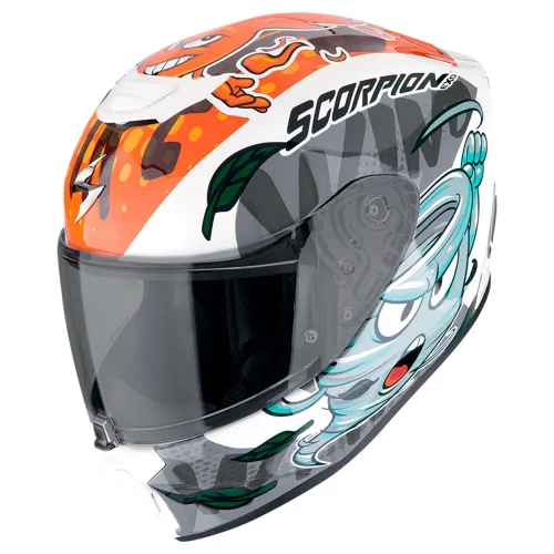 스콜피온 EXO-JNR Air The4Elements 주니어 풀 페이스 헬멧 4141543111