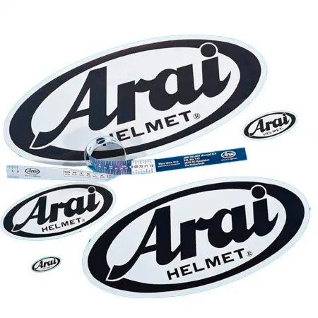 아라이 69x32cm 헬멧 스티커 4142597306
