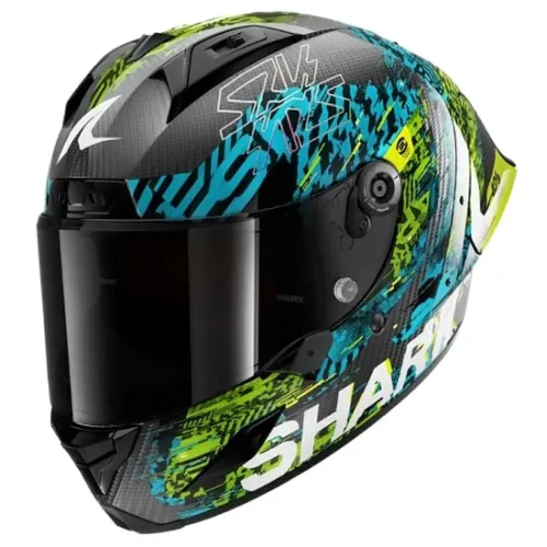 샤크 Aeron GP FIM 레이싱 2 스피드-Vib ECE 풀페이스 헬멧 4142657285