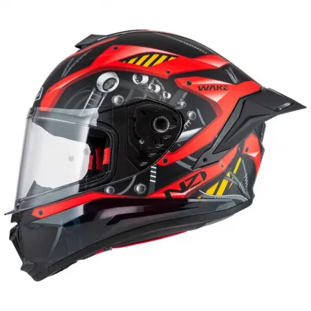 NZI Wake Stream Booster Stripes 풀페이스 헬멧 4142825795