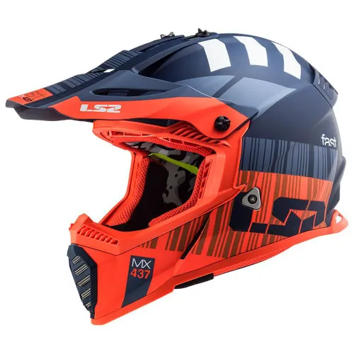 LS2 MX437 Fast Evo Xcode 오프로드 헬멧 4143632170