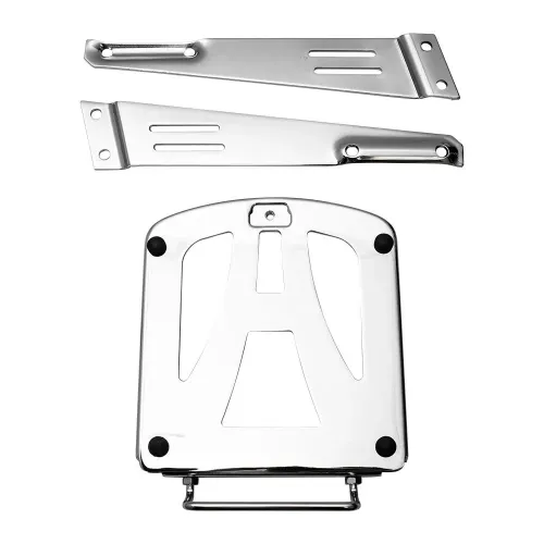 샤드 혼다&Hyosung&가와사키&Keeway Chromed 탑 케이스 후면 피팅 431443