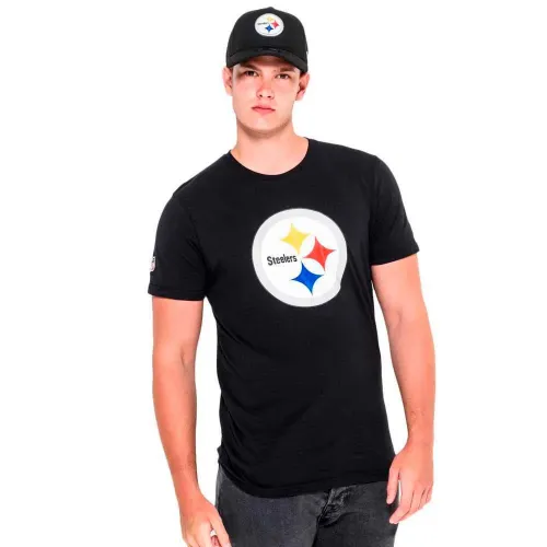 뉴에라 Pittsburgh Steelers Team Logo 반팔 티셔츠 5136601006