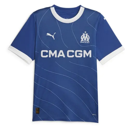 푸마 Olympique Marseille Replica 23/24 어웨이 반팔 티셔츠 5139910804