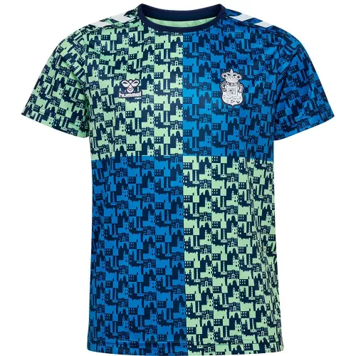 험멜 UD Las Palmas 24/25 프리매치 주니어 반팔 티셔츠 5141151878