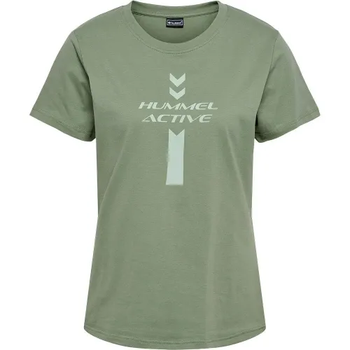 험멜 Active 그래픽 CO 반팔 티셔츠 5141245629