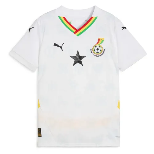 푸마 GFA Ghana Replica 2025 홈 주니어 반팔 티셔츠 5141433895