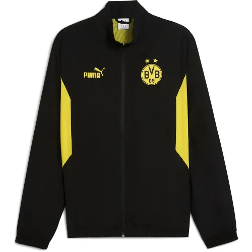 푸마 BVB Borussia Dortmund Football Archive 풀지퍼 스웨트셔츠 5141465903