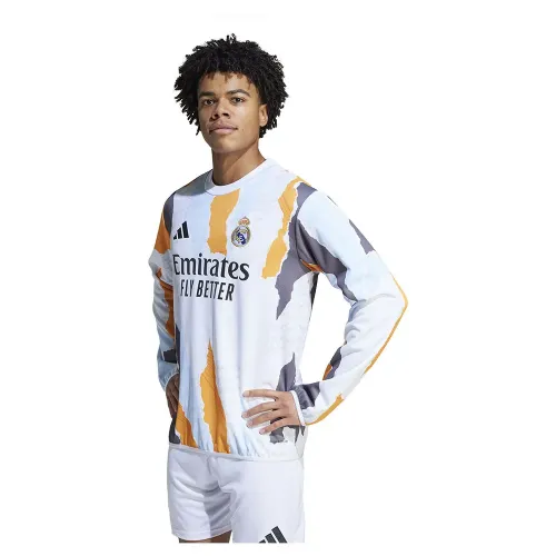 아디다스 레알마드리드 24/25 Warm 프리매치 스웨트셔츠 5141542015