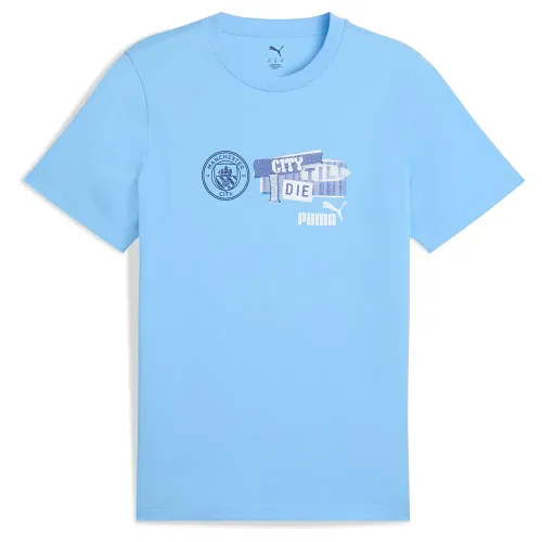 푸마 Manchester City FC ftblNRGY 반팔 티셔츠 5141758246