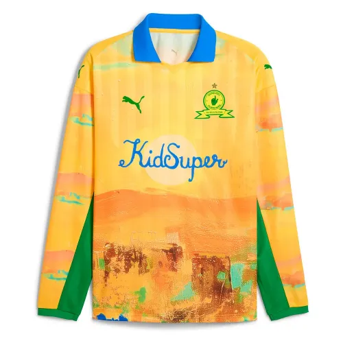 푸마 X Kidsuper Mamelodi Sundowns Retro 긴팔 티셔츠 5141759021