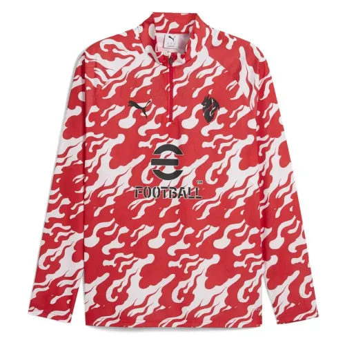 푸마 AC Milan 25/26 프리매치 하프 지퍼 스웨트셔츠 5142041010