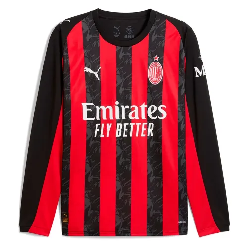 푸마 AC Milan 25/26 Replica 홈 긴팔 티셔츠 5142041023