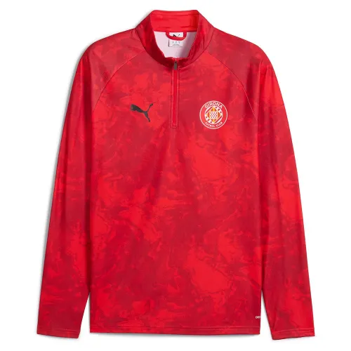 푸마 Girona FC 25/26 프리매치 하프 지퍼 스웨트셔츠 5142041140