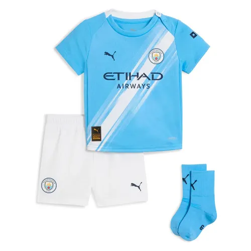 푸마 Manchester City FC 25/26 홈 주니어 세트 5142041183