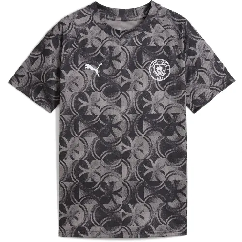 푸마 Manchester City FC 25/26 프리매치 주니어 반팔 티셔츠 5142041190