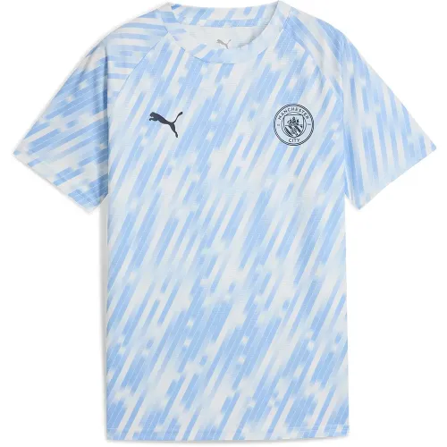 푸마 Manchester City FC 25/26 프리매치 주니어 반팔 티셔츠 5142041191