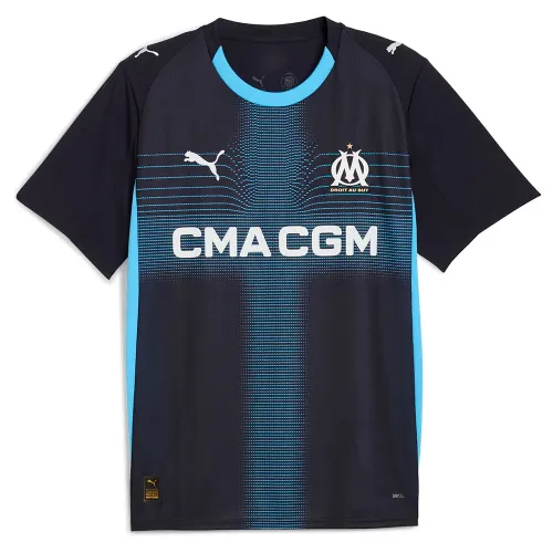 푸마 Olympique Marseille 25/26 Replica 어웨이 반팔 티셔츠 5142041250