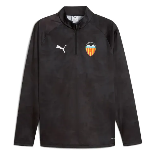 푸마 Valencia CF 25/26 프리매치 하프 지퍼 스웨트셔츠 5142041323