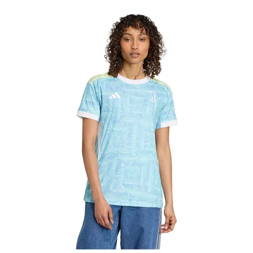 아디다스 Juventus 25/26 어웨이 여성 반팔 티셔츠 5142063049