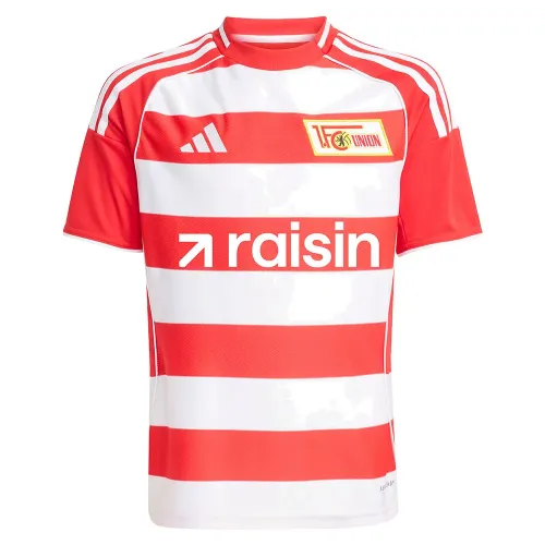 아디다스 1FC Union Berlin 25/26 홈 주니어 반팔 티셔츠 5142116585