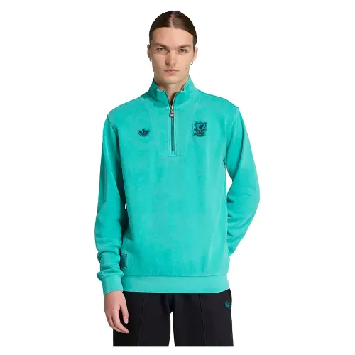 아디다스 Liverpool FC Terrace Icons 하프 지퍼 스웨트셔츠 5142117425