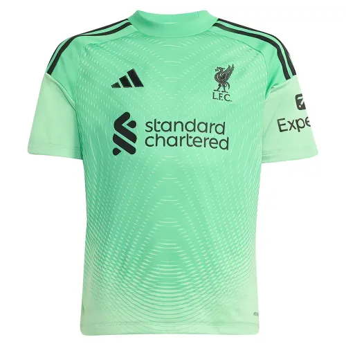 아디다스 Liverpool FC 25/26 GK 주니어 반팔 티셔츠 5142117503