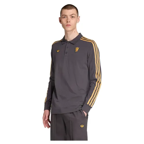 아디다스 Manchester United Terrace Icons 긴 소매 폴로 5142117610