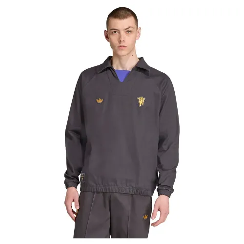 아디다스 Manchester United Terrace Icons Drill 스웨트셔츠 5142117713