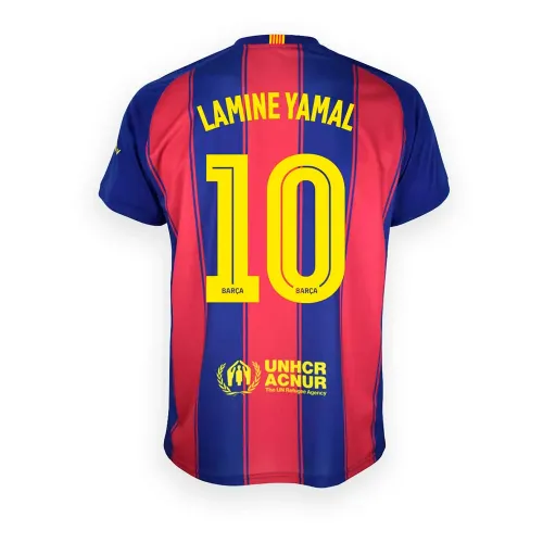 FC바로셀로나 25/26 Lamine Yamal 홈 주니어 반팔 티셔츠 5142419540