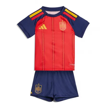 아디다스 스페인 26/27 Baby 홈 반팔 주니어 세트 5142649582