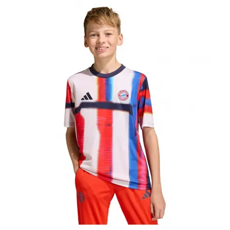 아디다스 FC 바이에른 무니치 26/27 프리매치 주니어 반팔 티셔츠 5142681166