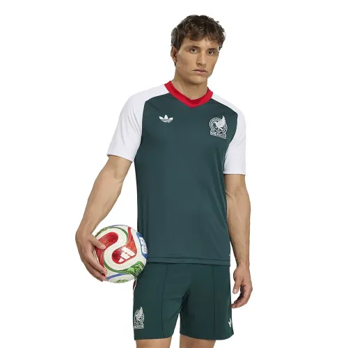 아디다스 멕시코 26/27 어웨이 프리매치 반팔 티셔츠 5142681672