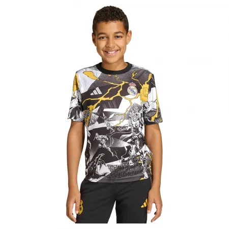 아디다스 레알마드리드 25/26 어벤져스 프리매치 주니어 반팔 티셔츠 5142681797