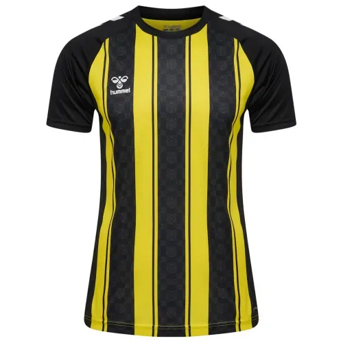 험멜 매치 스트라이프드 반팔 티셔츠 5143009429