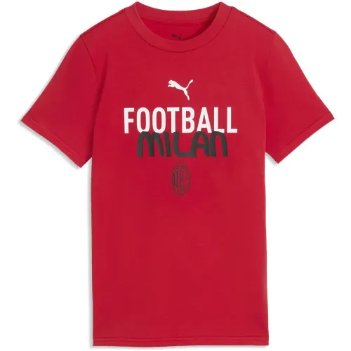 푸마 AC Milan 컬쳐 주니어 반팔 티셔츠 5143155587