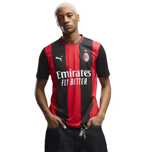 푸마 AC Milan 레플리카 홈 반팔 티셔츠 5143155629